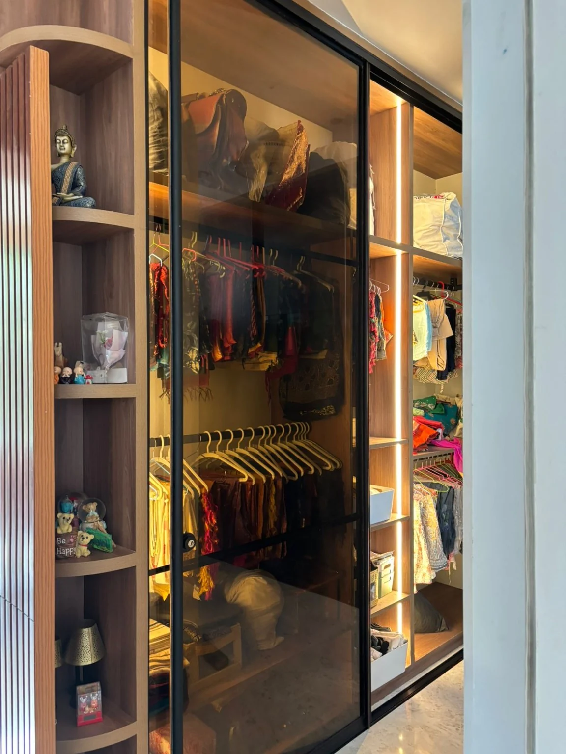 Aluminium Sliding Wardrobe Shutters